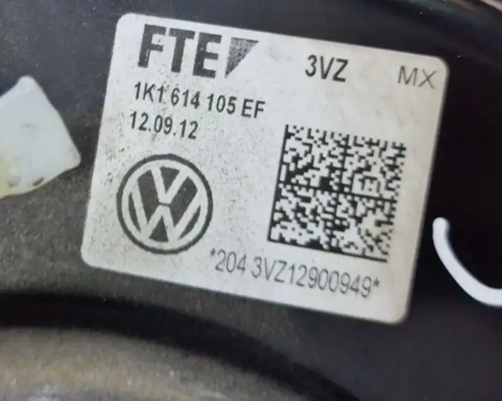 Volkswagen Jetta VI (2011 - 2018) 1K1614105EF Вакуумный усилитель тормозов — фото 7