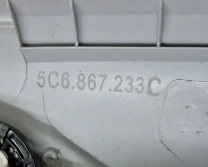 Volkswagen Jetta VI (2011 - 2018) 5C6867233C Обшивка стойки A — фото 6