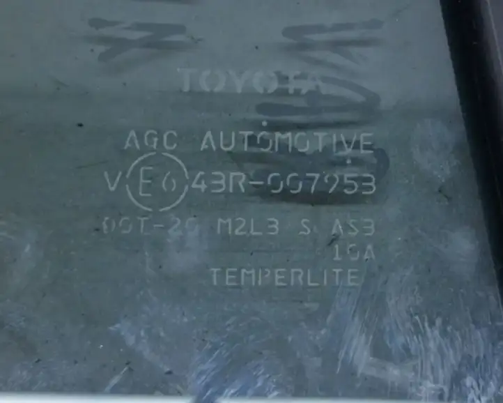 Toyota RAV 4 (XA40) (2012 - 2018) 43R007953 Заднее боковое стекло — фото 6
