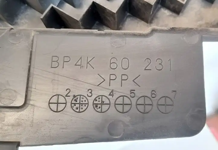 Mazda 3 I (2003 - 2006) bp4k60231 Обшивка рулевой колонки — фото 3