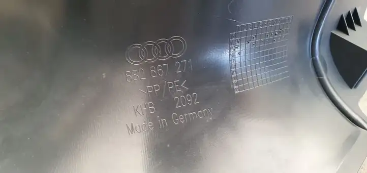 Audi TT TTS RS Mk3 8S (2014 - 2018) Внутренняя отделка переднего порога — фото 3