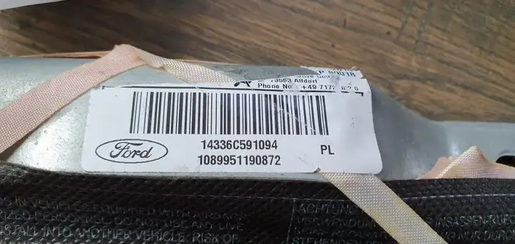 Ford Fiesta (2013 - 2017) Боковая подушка безопасности шторка — фото 2