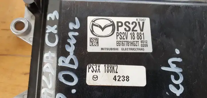 Mazda CX-3 (2015 - 2018) Блок управления двигателем (ЭБУ) — фото 2