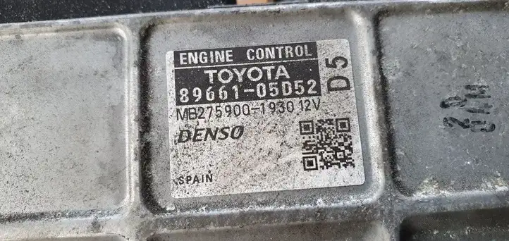 Toyota Avensis T270 (2009 - 2012) Блок управления двигателем (ЭБУ) — фото 4