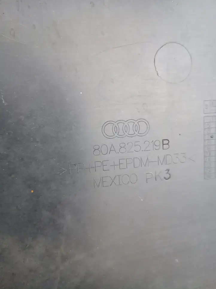 Audi Q5 SQ5 (2017 - ) Защита заднего бампера — фото 2