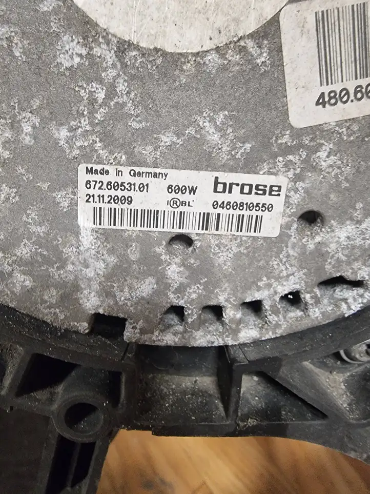 BMW X5 E70 (2006 - 2013) 7594608 Вентилятор кондиционера — фото 3
