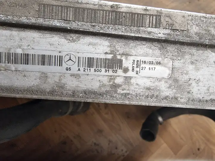 Mercedes-Benz E W211 (2002 - 2009) A2115003102 Радиатор охлаждающей жидкости двигателя — фото 2