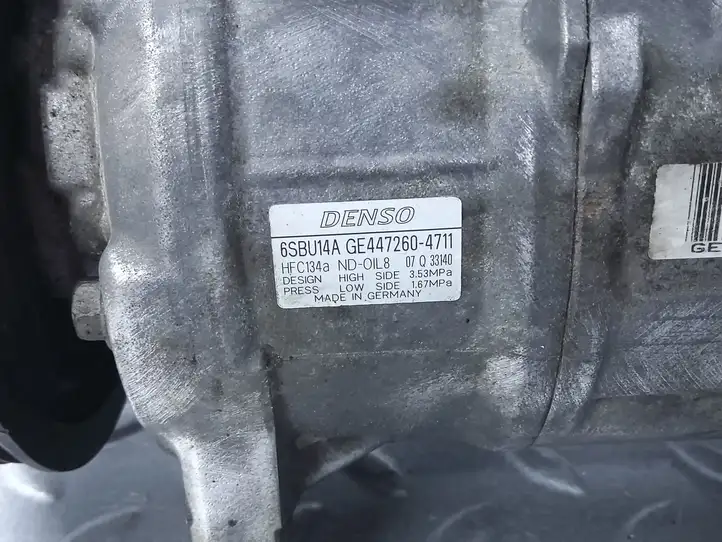 BMW 3 F30 F35 F31 (2012 - 2018) 6SBU14A Компрессор (насос) кондиционера воздуха — фото 2