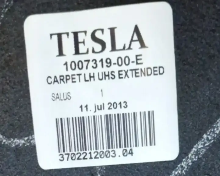 Tesla Model S (2012 - 2016) 100731900E Боковая отделка ногового пространства — фото 9
