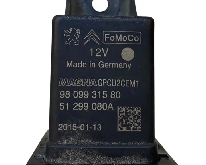 Ford Mondeo MK V (2014 - ) 9809931580 Реле накала свечей — фото 5