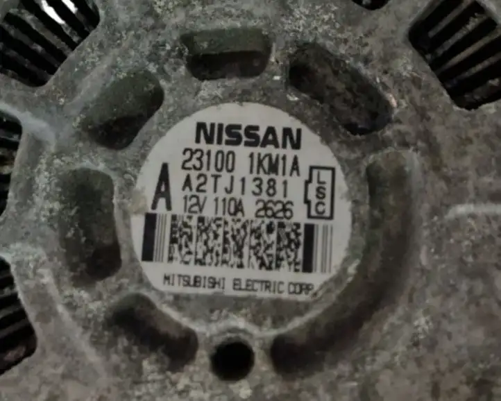 Nissan Juke I F15 (2010 - 2018) 231001KM1A Генератор — фото 7