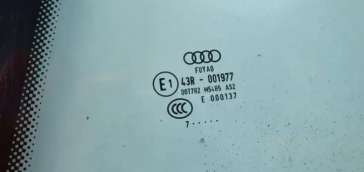 Audi A5 (2016 - ) Стекло задней двери — фото 6