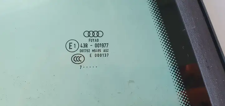 Audi A5 (2016 - ) Стекло задней двери — фото 4