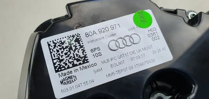 Audi Q5 SQ5 (2017 - ) Спидометр — фото 5