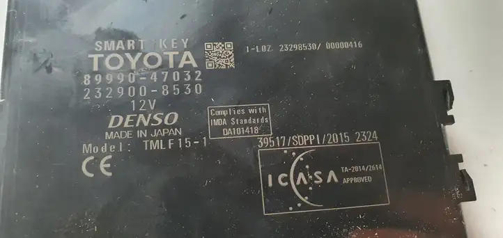 Toyota Prius (XW50) (2015 - ) Блок бесключевого доступа — фото 3