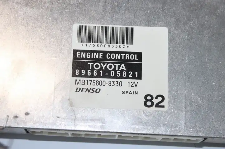 Toyota Avensis T250 (2006 - 2009) 8966105821 Блок управления двигателем (ЭБУ) — фото 4