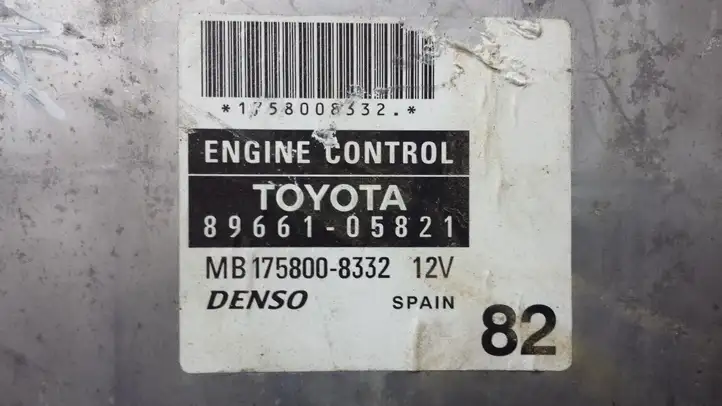 Toyota Avensis T250 (2006 - 2009) 8966105821 Блок управления двигателем (ЭБУ) — фото 3
