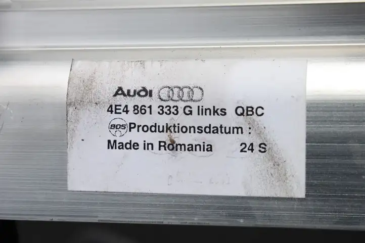 Audi A8 S8 D3 4E (2007 - 2010) 4E4861333G Солнцезащитная шторка багажника — фото 4