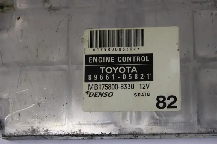 Toyota Avensis T250 (2006 - 2009) 8966105821 Блок управления двигателем (ЭБУ) — фото 5