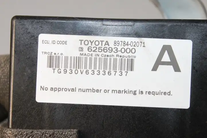 Toyota Auris E180 (2012 - 2018) 8978402071 Блок иммобилайзера — фото 4
