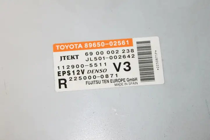 Toyota Auris E180 (2012 - 2018) 8965002561 Блок управления усилителем руля — фото 3
