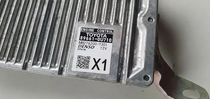 Toyota Yaris (2014 - 2019) Блок управления двигателем (ЭБУ) — фото 5