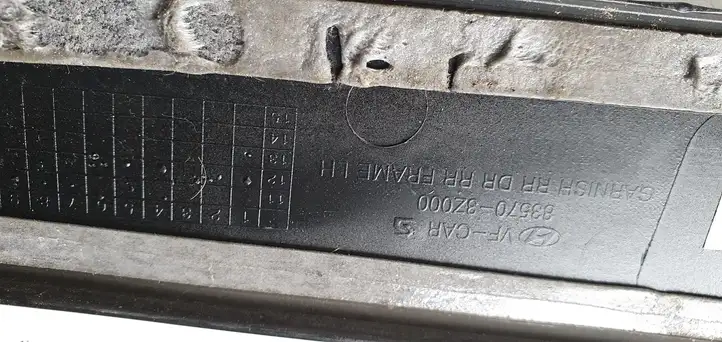 Hyundai i40 (2011 - ) Накладка стекла задней двери — фото 6
