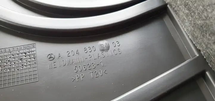 Mercedes-Benz C W204 (2007 - 2014) Воздуховод салонного фильтра — фото 8