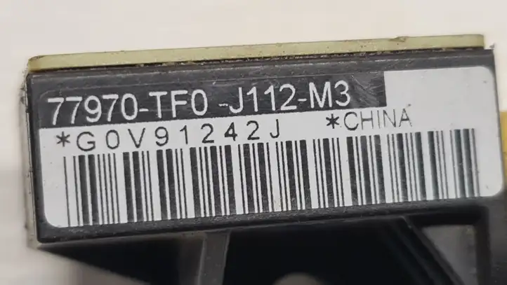 Honda Jazz (2008 - 2014) 77970TF0J112M3 Датчик удара SRS — фото 3