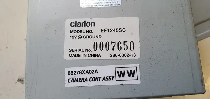 Subaru B9 Tribeca (2004 - 2007) Модуль управления видео — фото 6