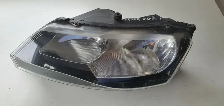 Skoda Rapid (NH) (2012 - 2019) Передняя фара — фото 4