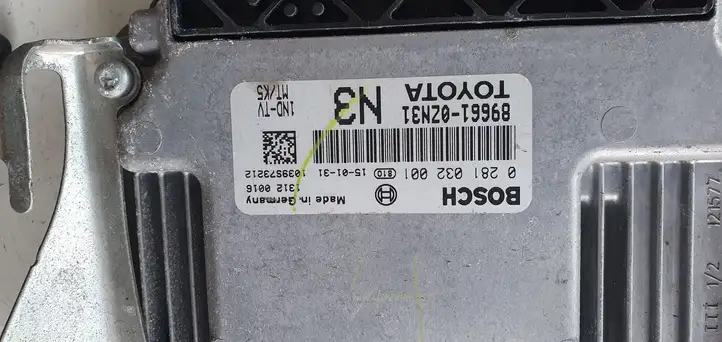 Toyota Auris E180 (2012 - 2018) Блок управления двигателем (ЭБУ) — фото 5