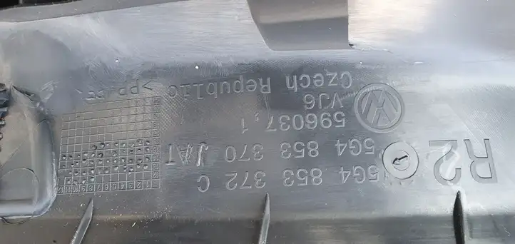 Volkswagen Golf VII (2013 - 2019) Внутренняя отделка переднего порога — фото 2