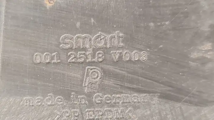 Smart Roadster (2003 - 2006) 0012518V003 Отделка заднего порога — фото 2