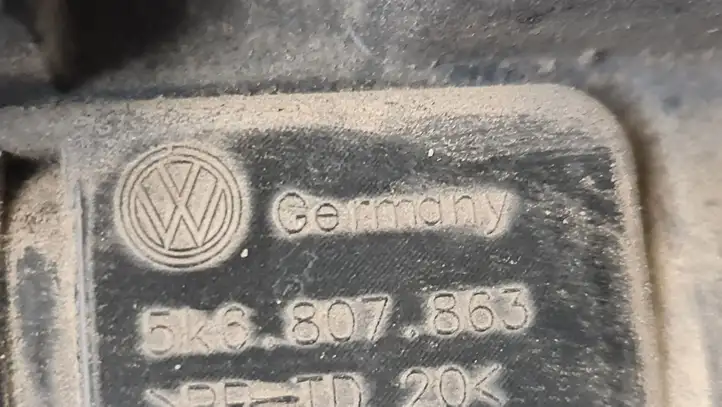 Volkswagen Golf VI (2009 - 2013) 5K6807863 Кронштейн заднего бампера — фото 2