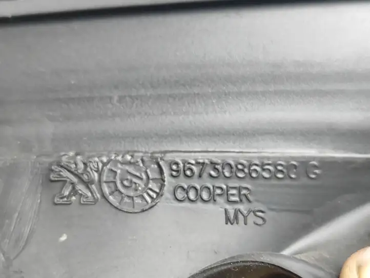 Peugeot 208 (2015 - 2019) 9673086580 Накладка стекла передней двери — фото 3