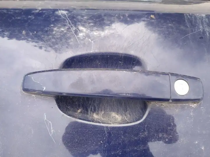 Opel Zafira B (2003 - 2006) Наружная ручка двери — фото 2