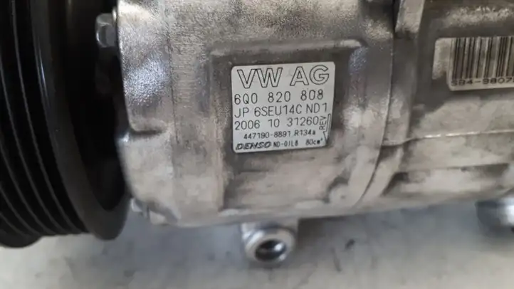 Skoda Roomster (5J) (2006 - 2010) 6Q0820808 Компрессор (насос) кондиционера воздуха — фото 4