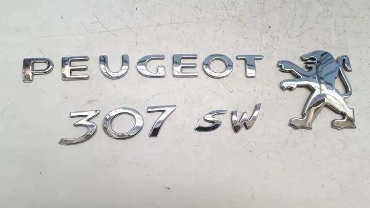 Peugeot 307 CC (2001 - 2005) 96488048 Эмблема производителя — фото 1