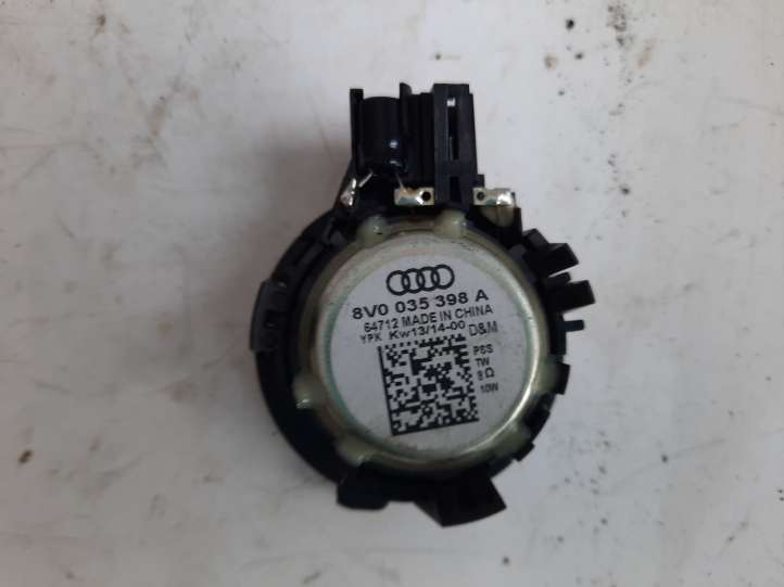 8V0035398A Audi A3 S3 8V Aukšto dažnio garsiakalbis (-iai) priekinėse duryse