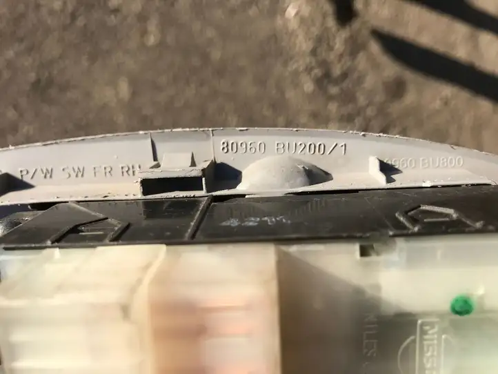 Nissan Almera (2000 - 2006) 80960BU2001 Блок кнопок стеклоподъемников — фото 3