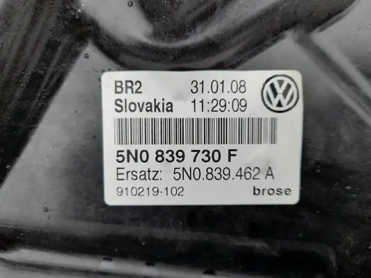 Volkswagen Tiguan (2007 - 2011) 5n0839730f Стеклоподъемник передней двери (комплект) — фото 3
