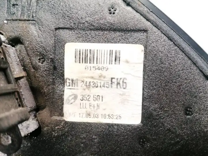Opel Signum (2002 - 2008) 24436145 Боковое зеркало с электроприводом — фото 3