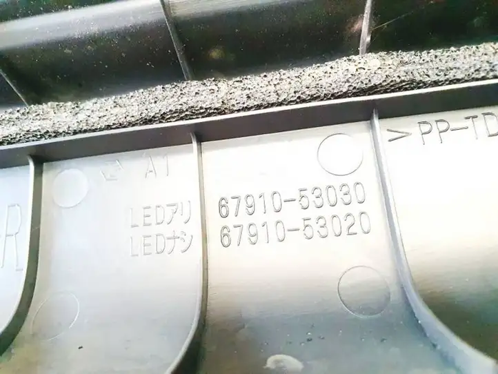 Lexus IS 220D-250-350 (2005 - 2010) 6791053030 Внутренняя отделка переднего порога — фото 3
