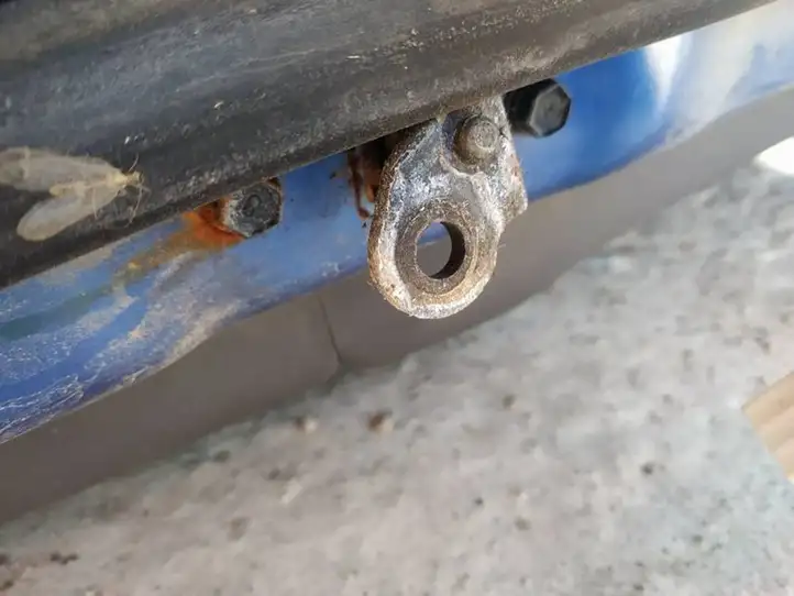 Kia Rio (2005 - 2009) Ограничитель задней двери — фото 1