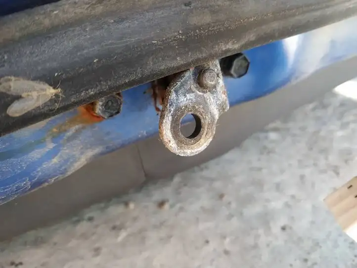 Kia Rio (2005 - 2009) Ограничитель задней двери — фото 2