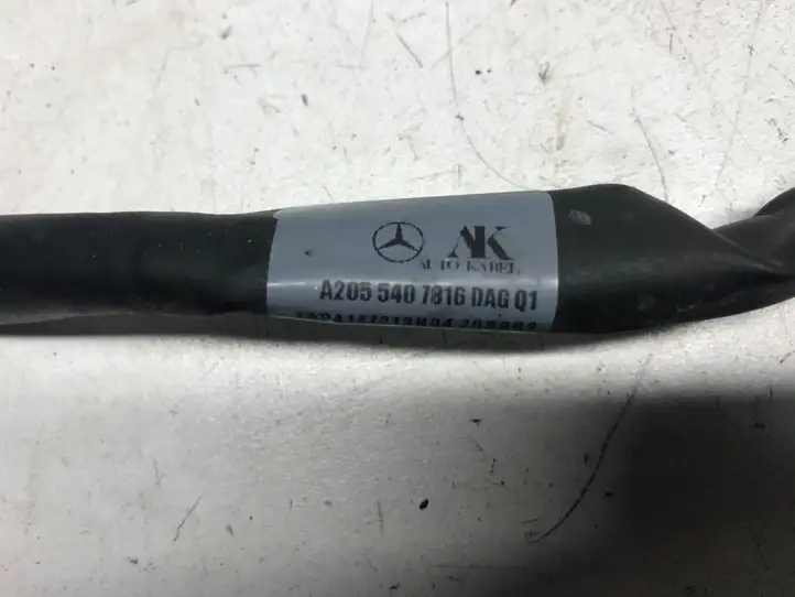 Mercedes-Benz C W205 (2014 - 2021) A2055407816 Минусовой провод аккумулятора — фото 2