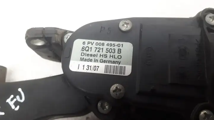 Skoda Praktik 5J8 (2007 - 2014) 6Q1721503B Педаль акселератора — фото 3