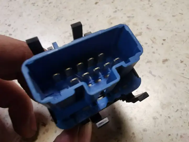 Renault Clio III (2005 - 2012) 214938A Кнопка стеклоподъемников — фото 2