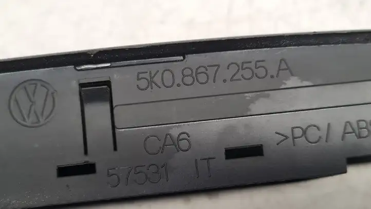 Volkswagen Golf VI (2009 - 2013) 5K0867255A Накладка кнопки стеклоподъемника — фото 4